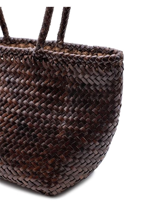 borsa grace basket small donna marrone DRAGON DIFFUSION | DGW58813DARK BROWN